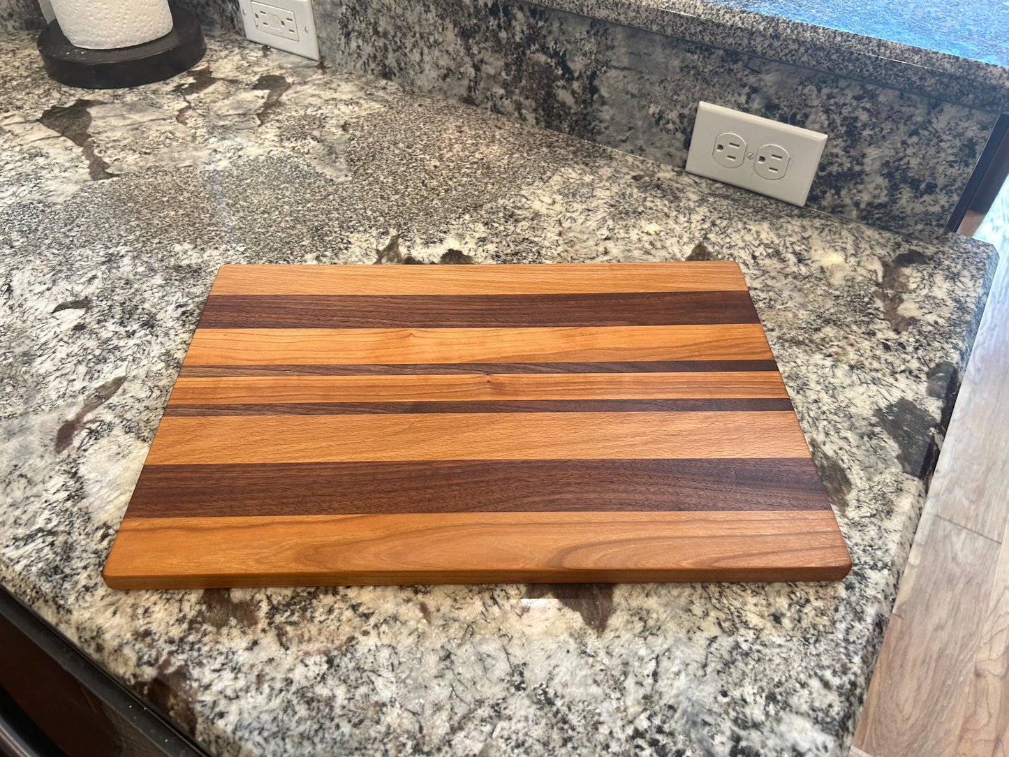 Handmade Black walnut and Ash Charcuterie Board