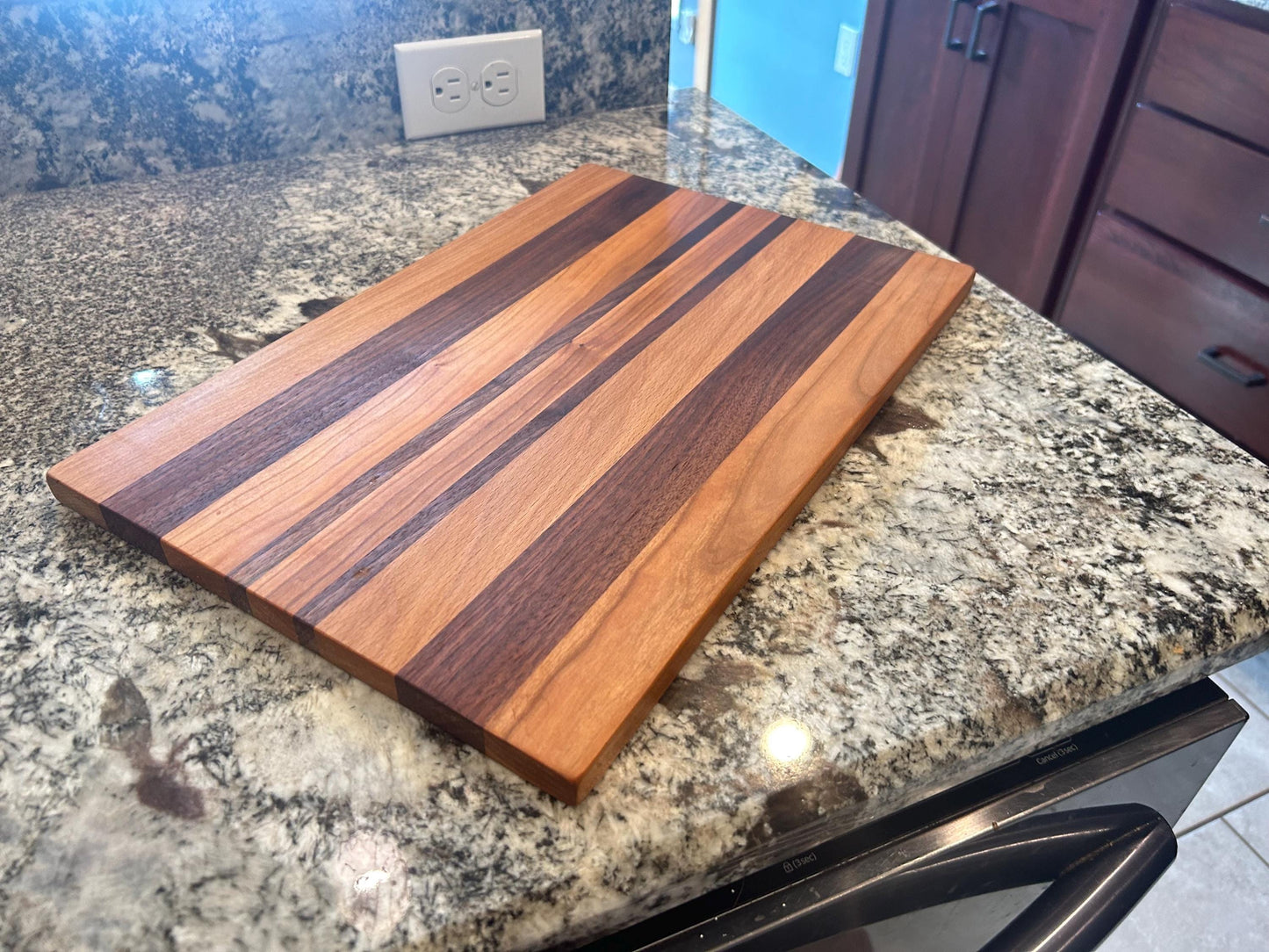 Handmade Black walnut and Ash Charcuterie Board